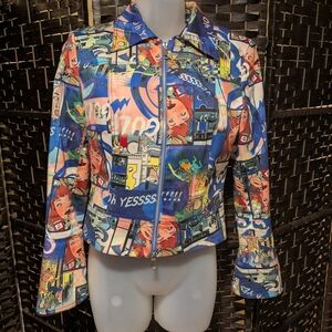 Alberto Makali Size 4 Bell Sleeve